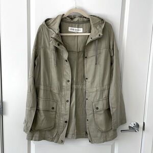 Hooded jacket, size L, used-good